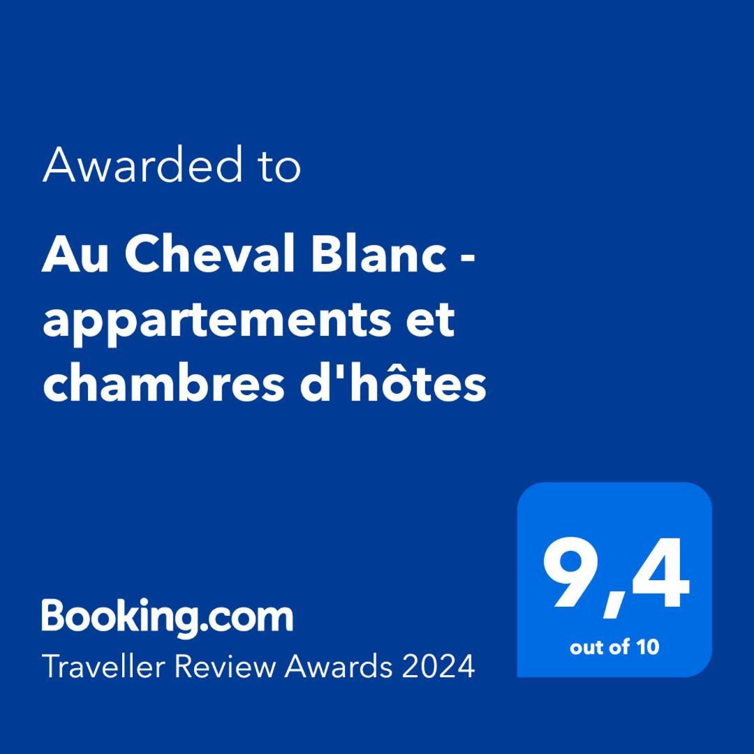 Au Cheval Blanc - Appartements Et Chambres D'Hotes Албервил Екстериор снимка